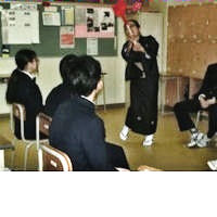 活動報告写真　「かっ飛ばせ！！の・り・こ」～支援学級における人権教室の試み～